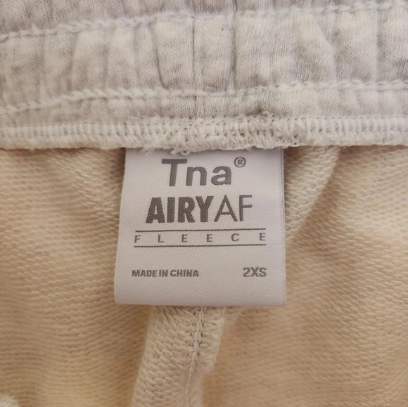 TNA AiryAF Fleece Sweatpants Womens Size XXS Gray - Picture 4 of 7